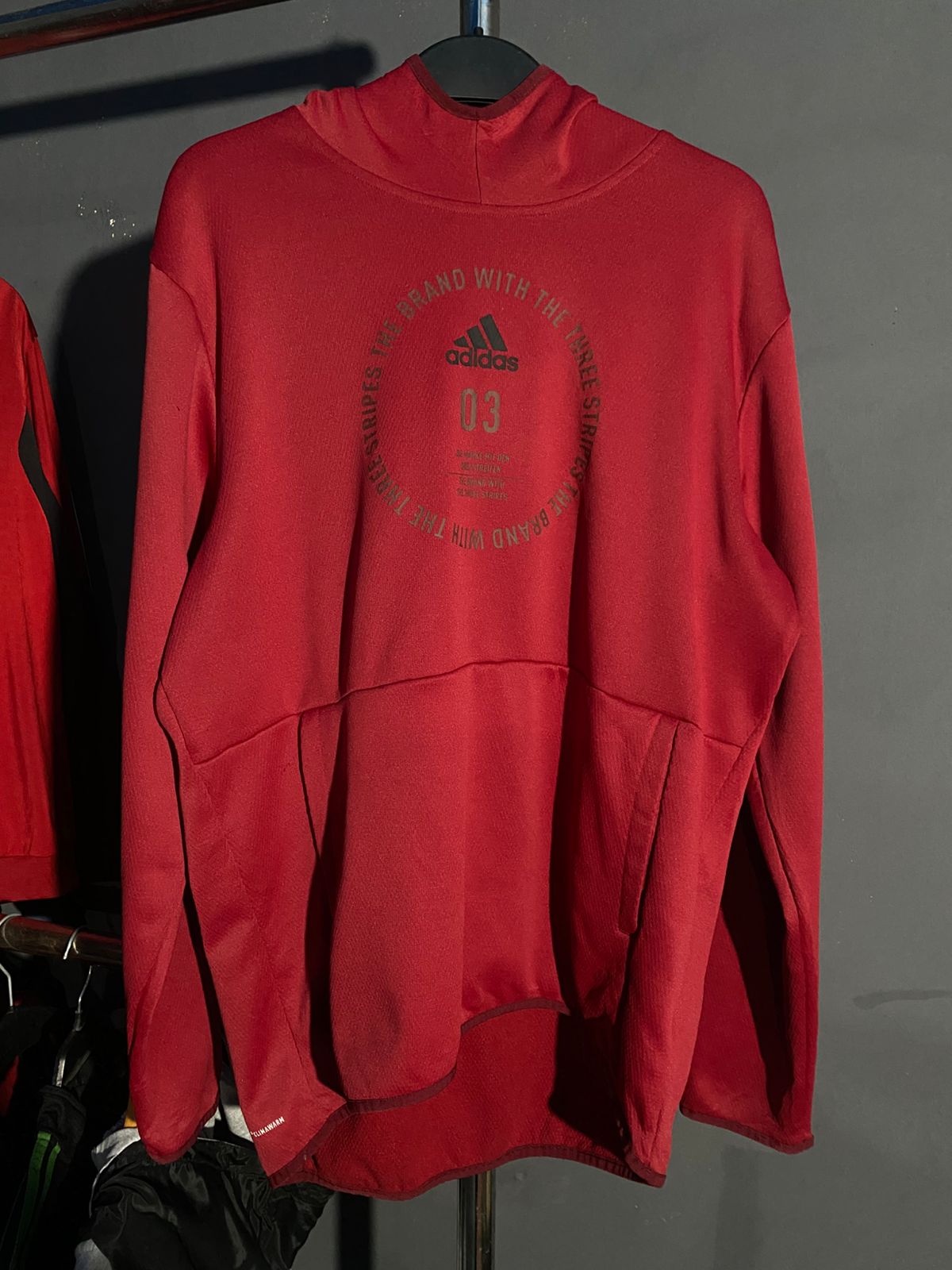 POLERA ROJA ADIDAS
